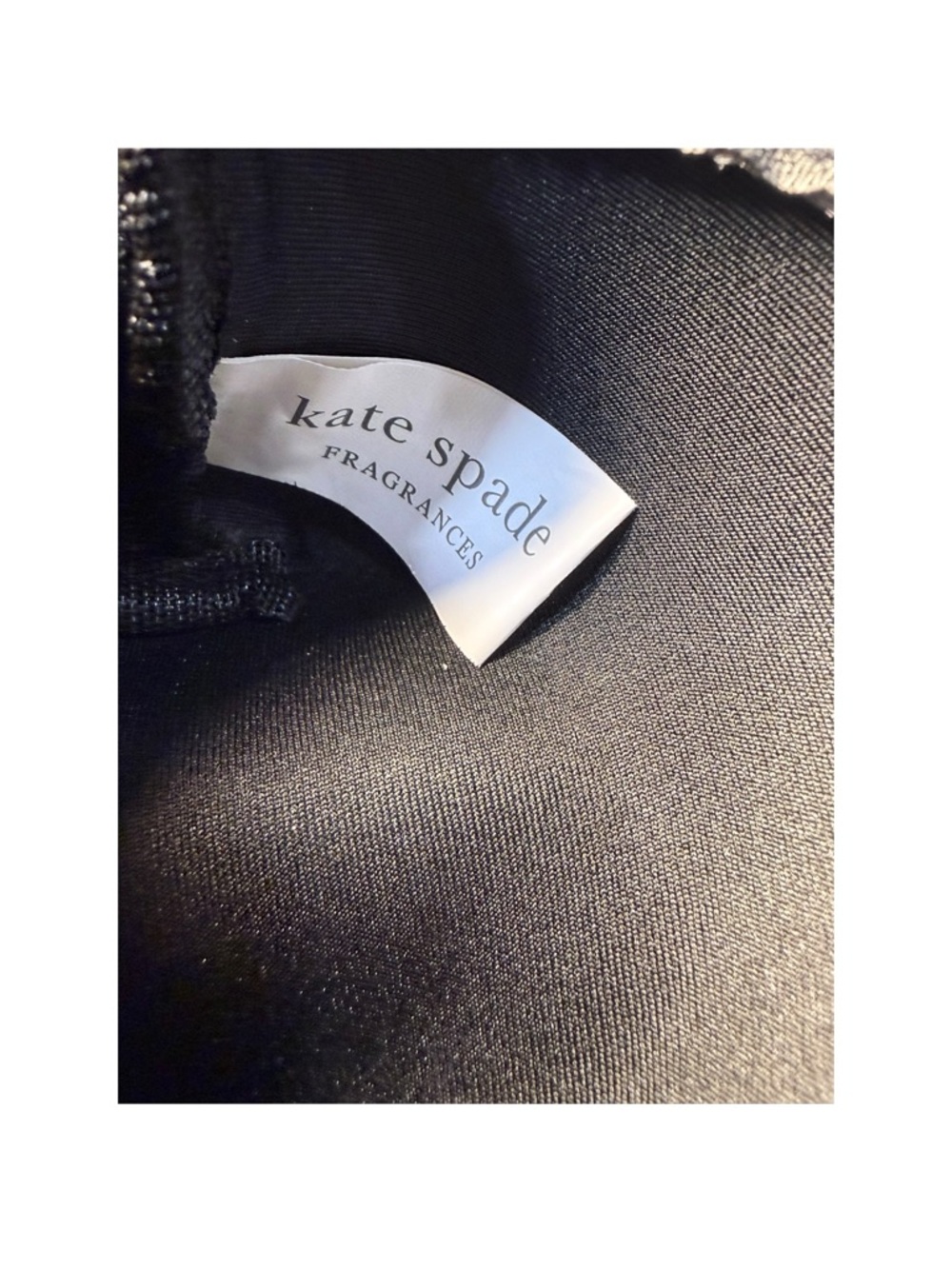 Kate Spade New York Fragrance Set Velvet Gray Polka Dot Pouch Spray + Mini NWT - Picture 5 of 7